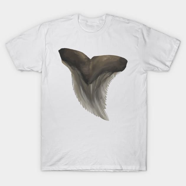 Snaggletooth Shark Tooth T-Shirt by Reeseworks